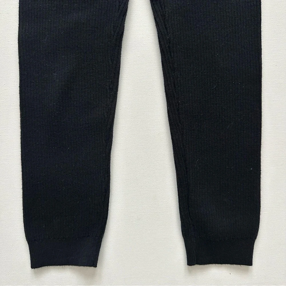 Baby Gap Black Ribbed Leggings Siz 5 Years